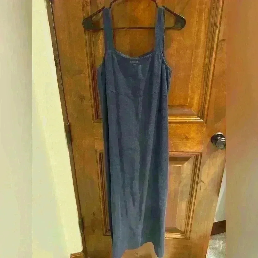Eileen Fisher Linen Square Neck Dress Small - Picture 1 of 4